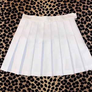 American Apparel Gabardine Tennis Skirt
